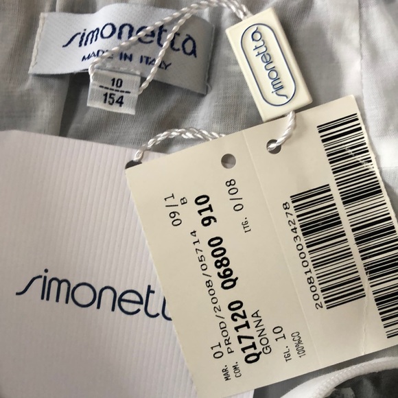 Simonetta bold print lined skirt - 10 yrs - Picture 8 of 10